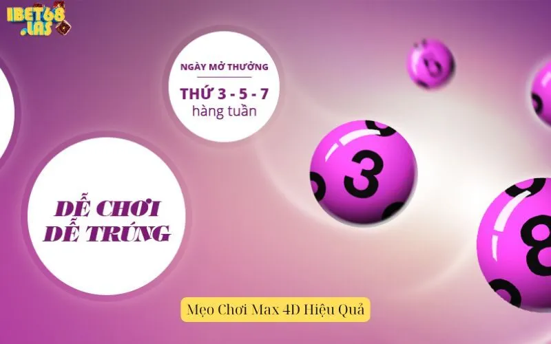Mẹo Chơi Max 4D Hiệu Quả
